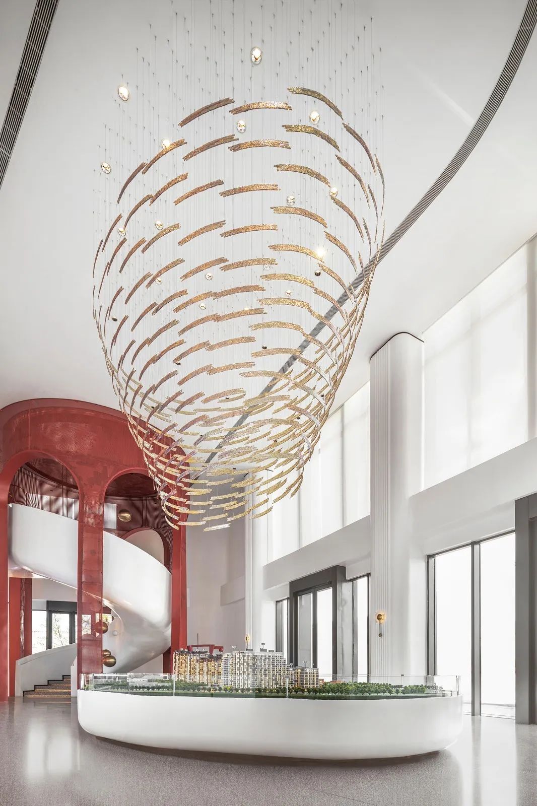 济南中骏天誉售楼处 | 现代复古风格演绎历史与未来对话-9