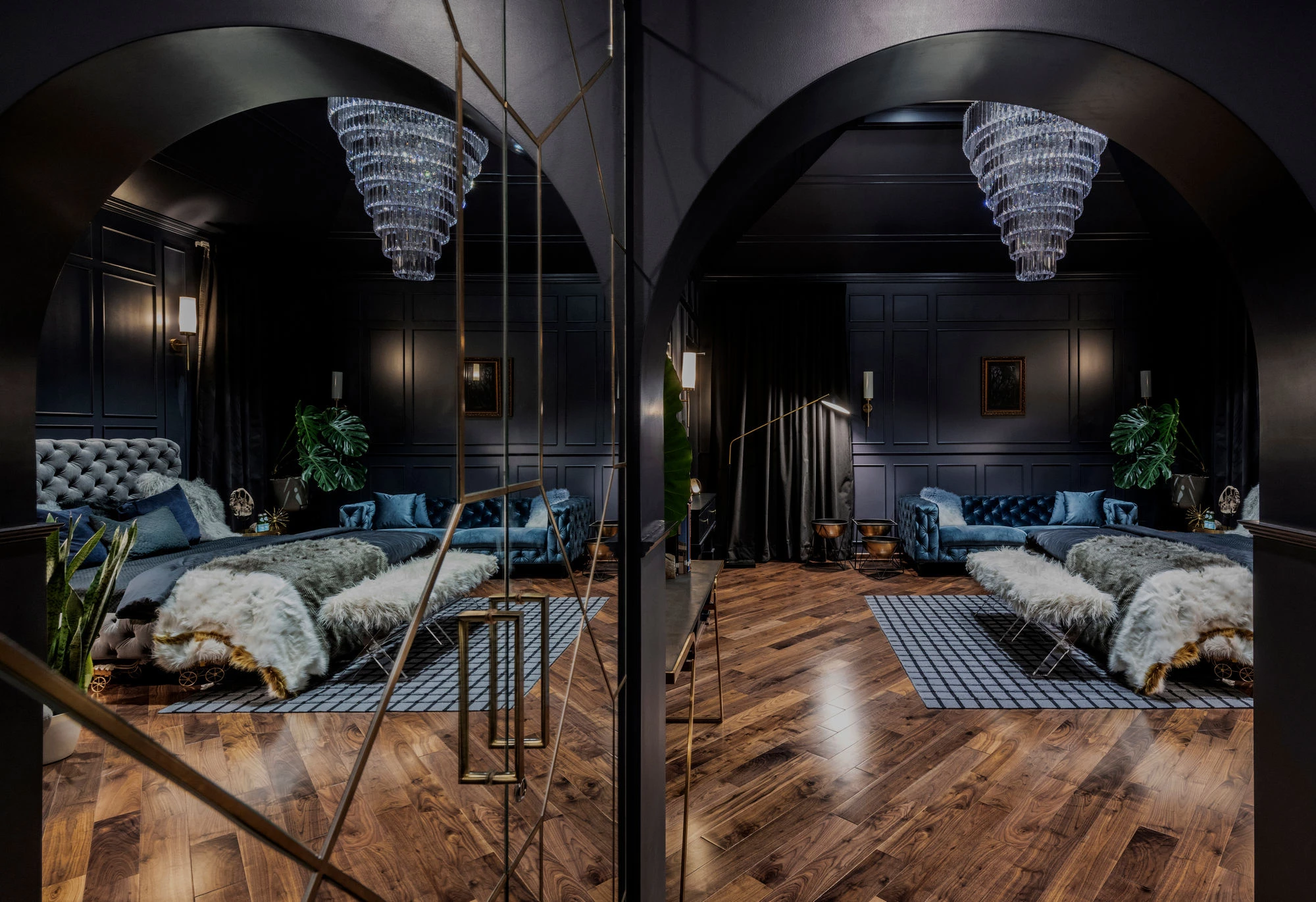 暗黑之魅 · 印度 Kannur 双高卧室设计-23