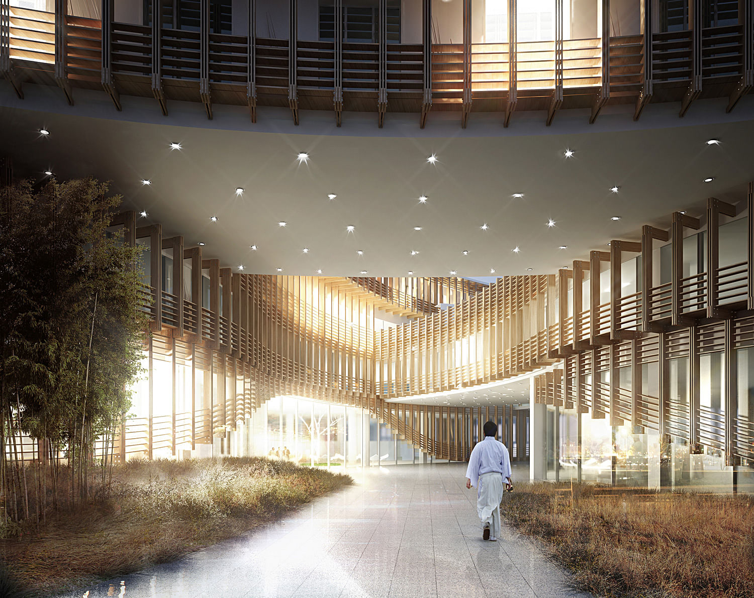 Myrtle Garden Hotel（紫薇花园酒店）丨中国襄阳丨graft lab architects和penda-7