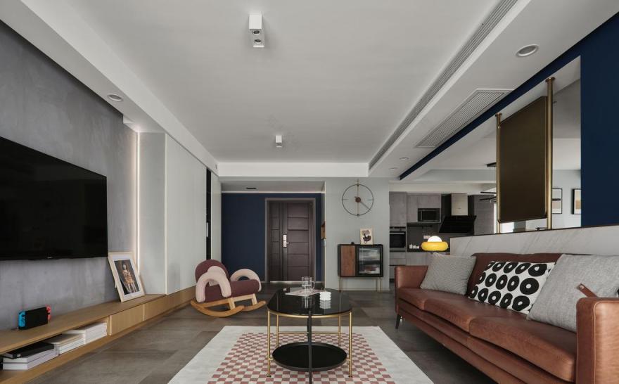 三口之家舒适实用的家居设计-6