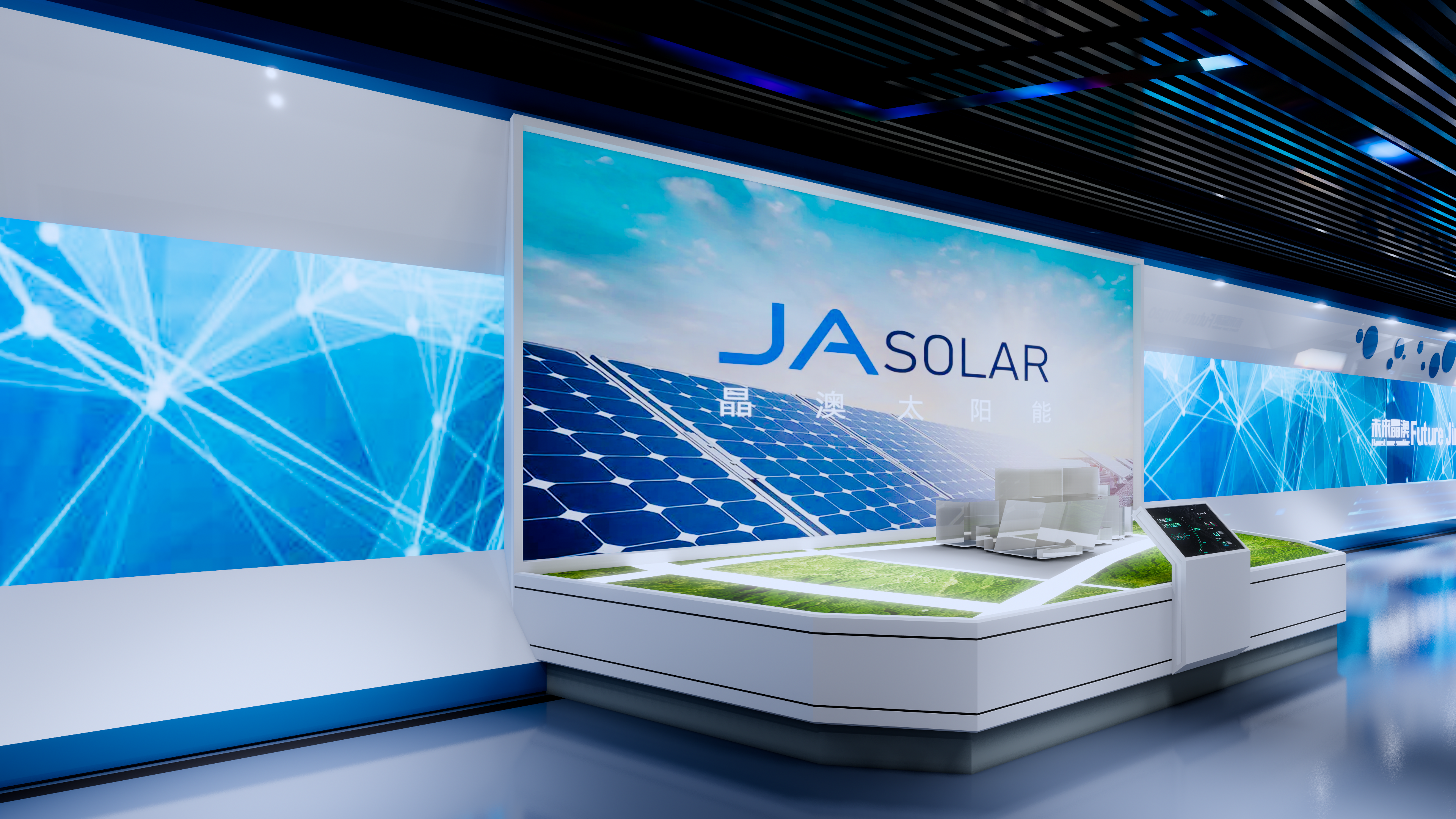 光伏产业展厅设计-11