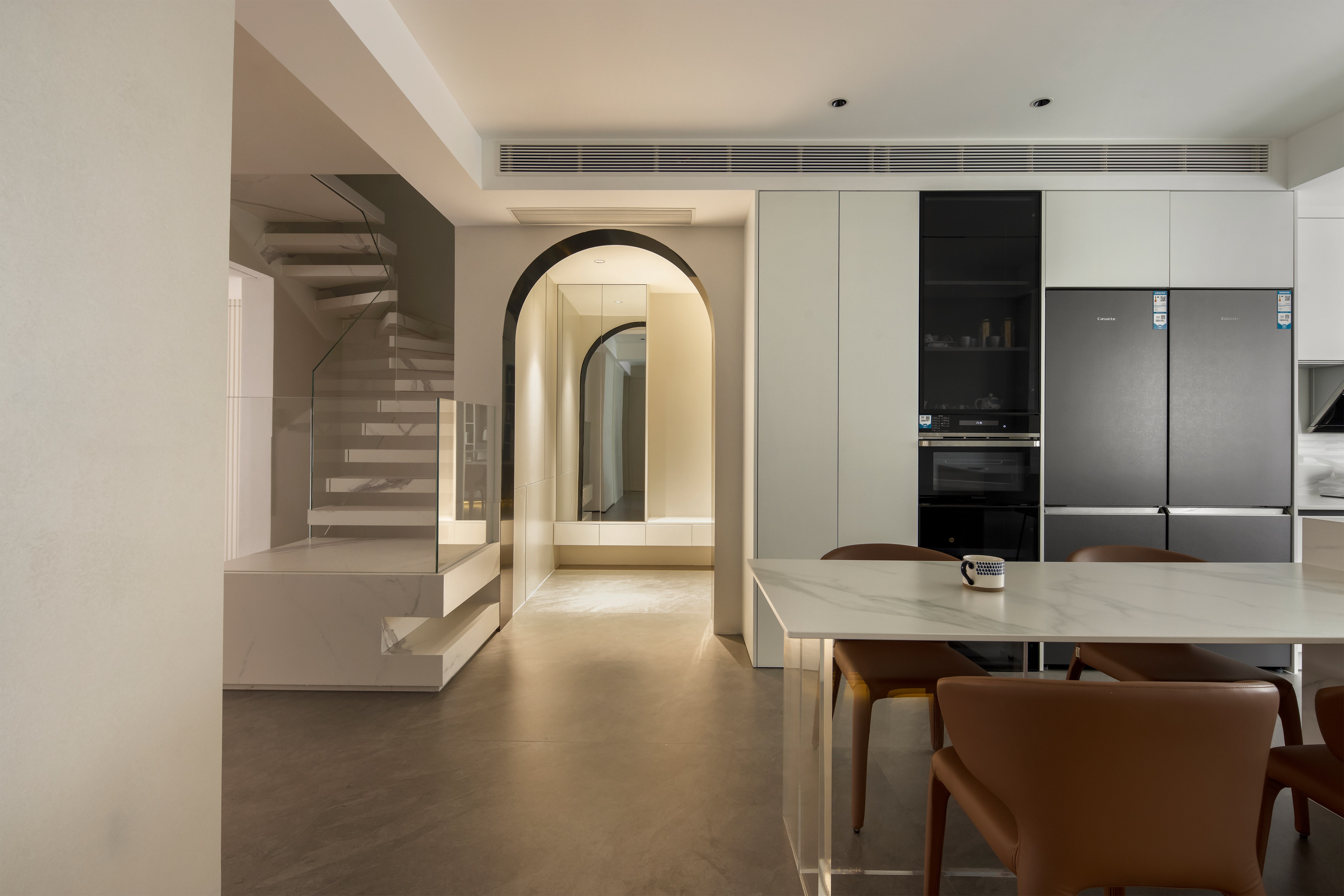 现代极简实景丨中国温州丨柏达装饰-10