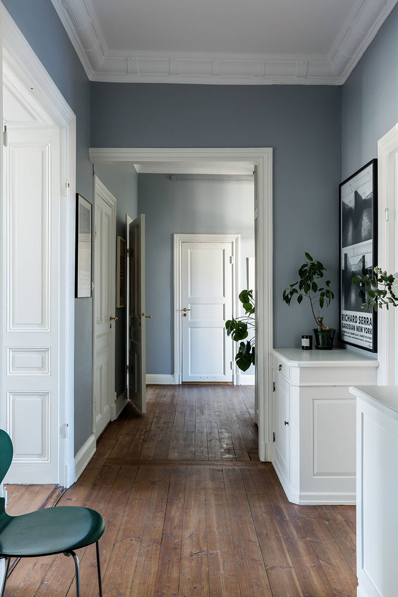 色彩对比的斯德哥尔摩公寓-21