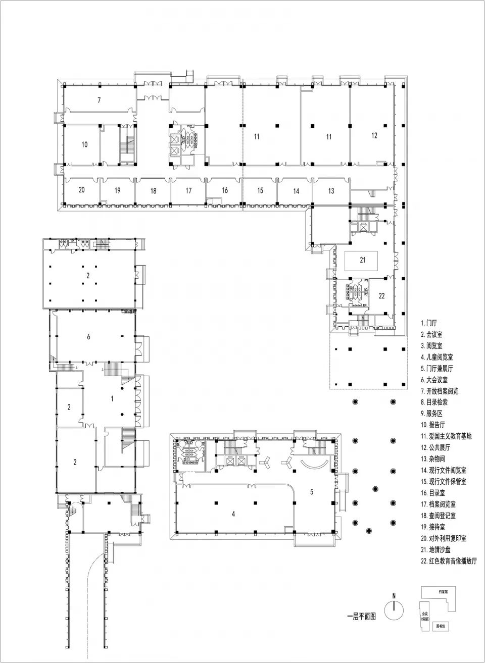 沂南图书档案馆丨中国山东丨中央美术学院建筑7工作室-72