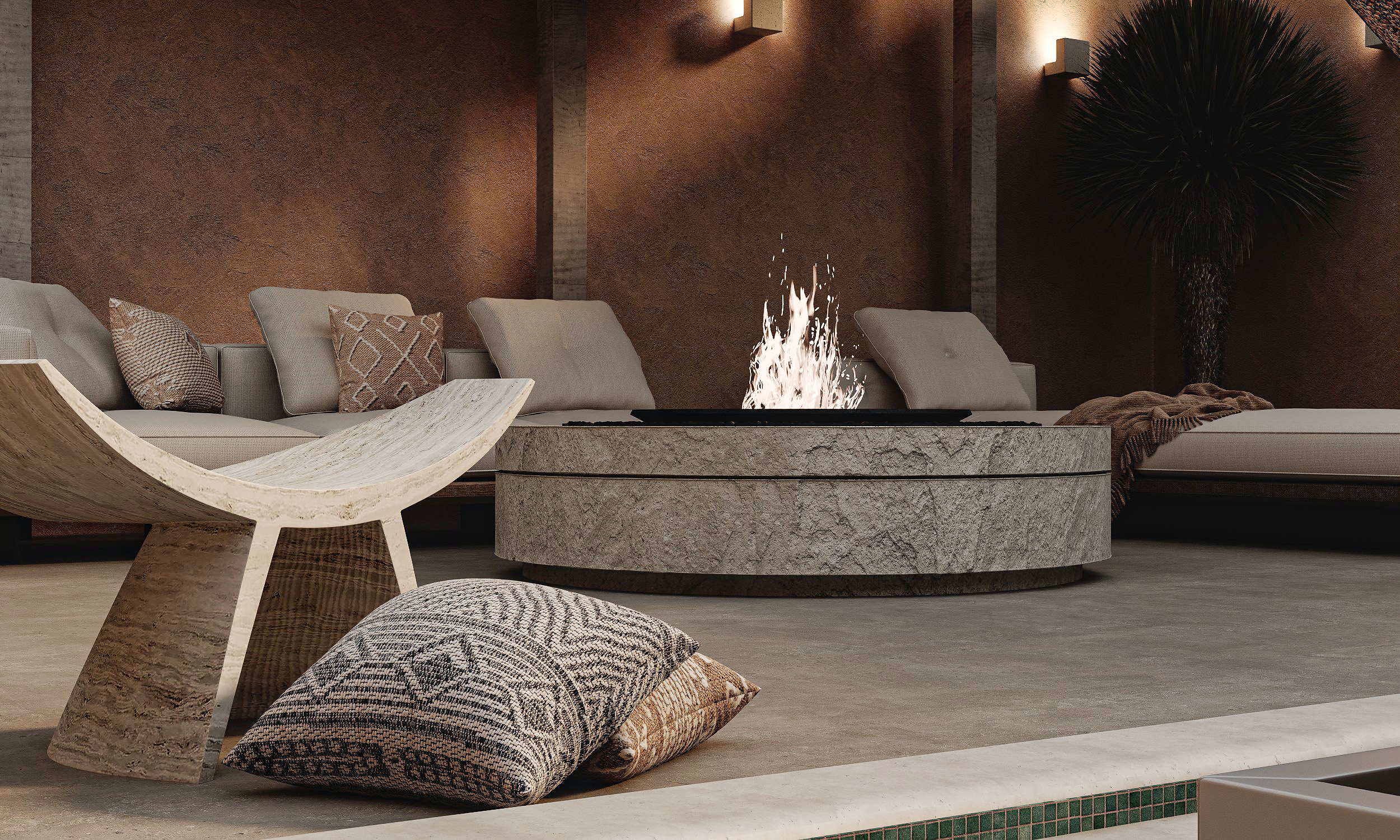 别墅庭院丨Sagda Sakr-5