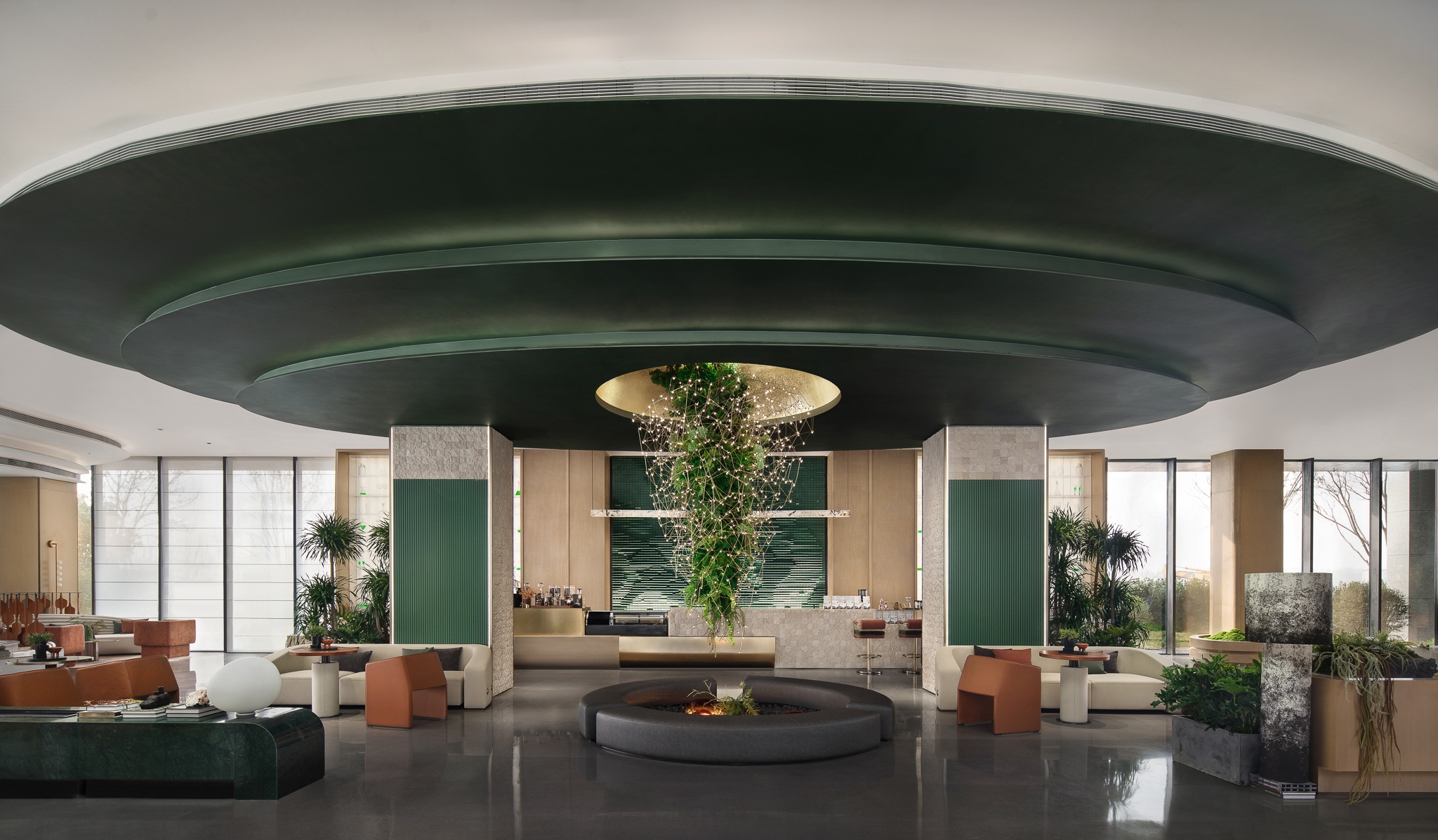 西安招商雍澜湾售楼处丨中国西安丨布鲁盟设计-18