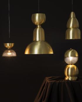 Ugonna-Ora Owoh丨吊灯丨Thabisa Mjo and Mash.T unveil sculptural brass lighting