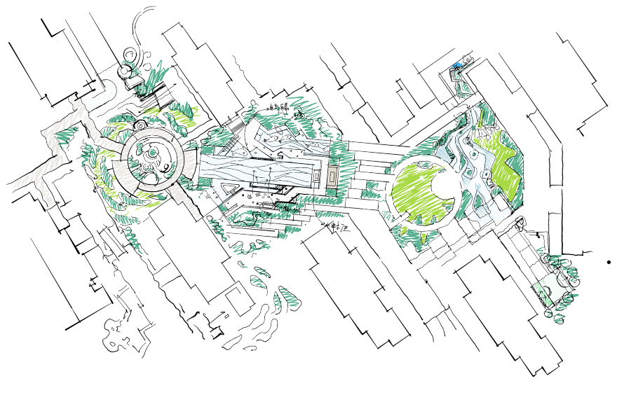 绿城滨江·潮闻东方丨中国江门丨广亩景观-13