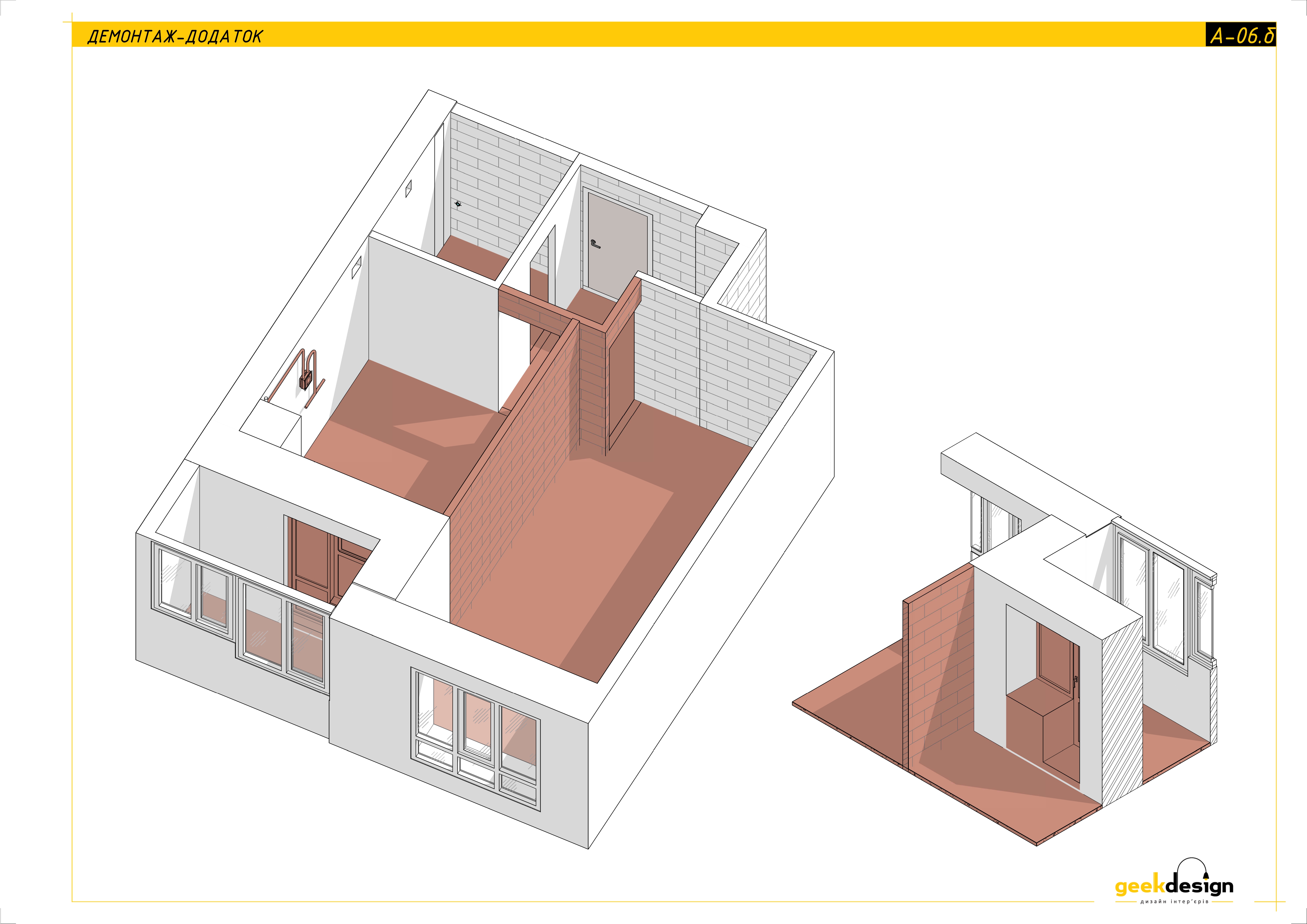 Drawings of a studio apartment-7