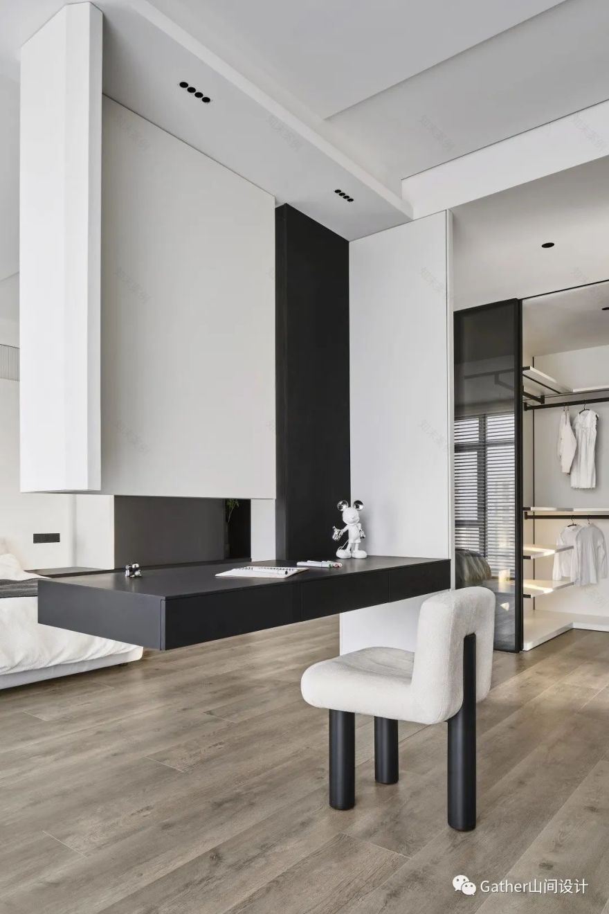 蓝湾上林院简约风格室内设计丨中国金华丨Gather·山间设计-41