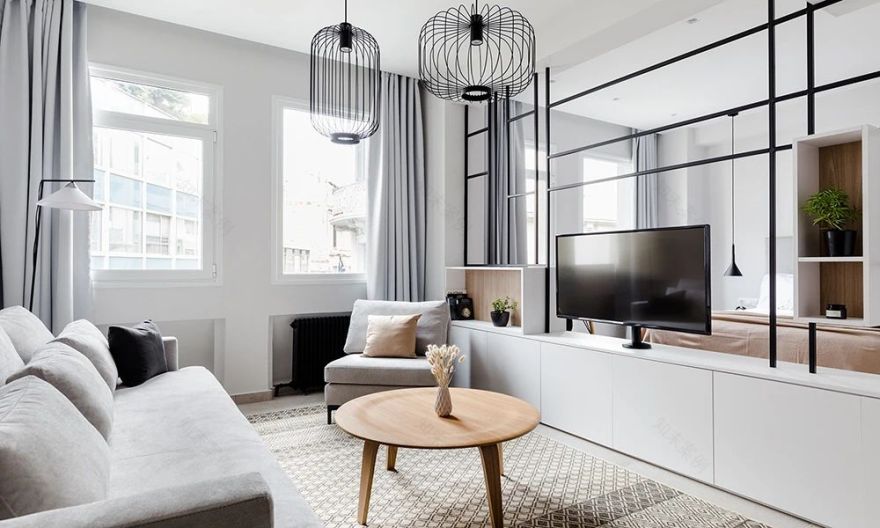 雅典现代风公寓设计丨希腊雅典丨3NK Engineers Architects-4