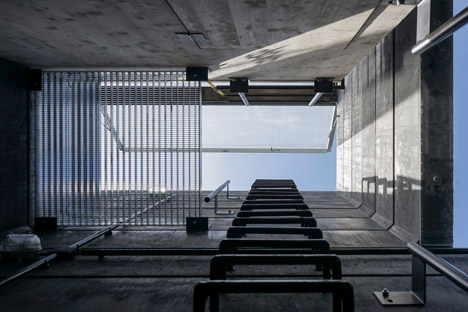 褶皱起伏的贝壳桑拿房丨日本丨隈研吾建筑事务所-230