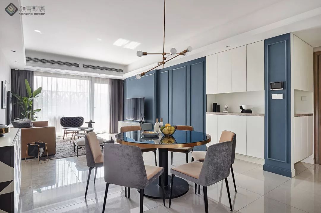 杨柳郡 120㎡简约混搭风软装改造-13