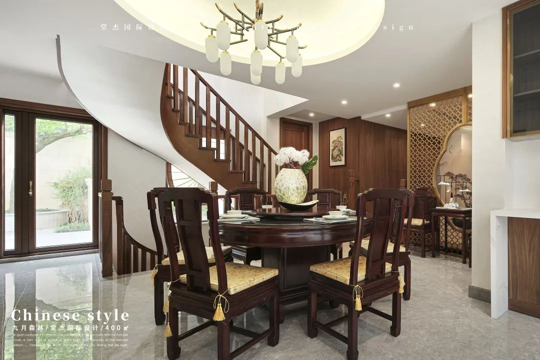 九月森林诗意栖居 · 400㎡新中式别墅丨中国南京丨堂杰国际设计-29