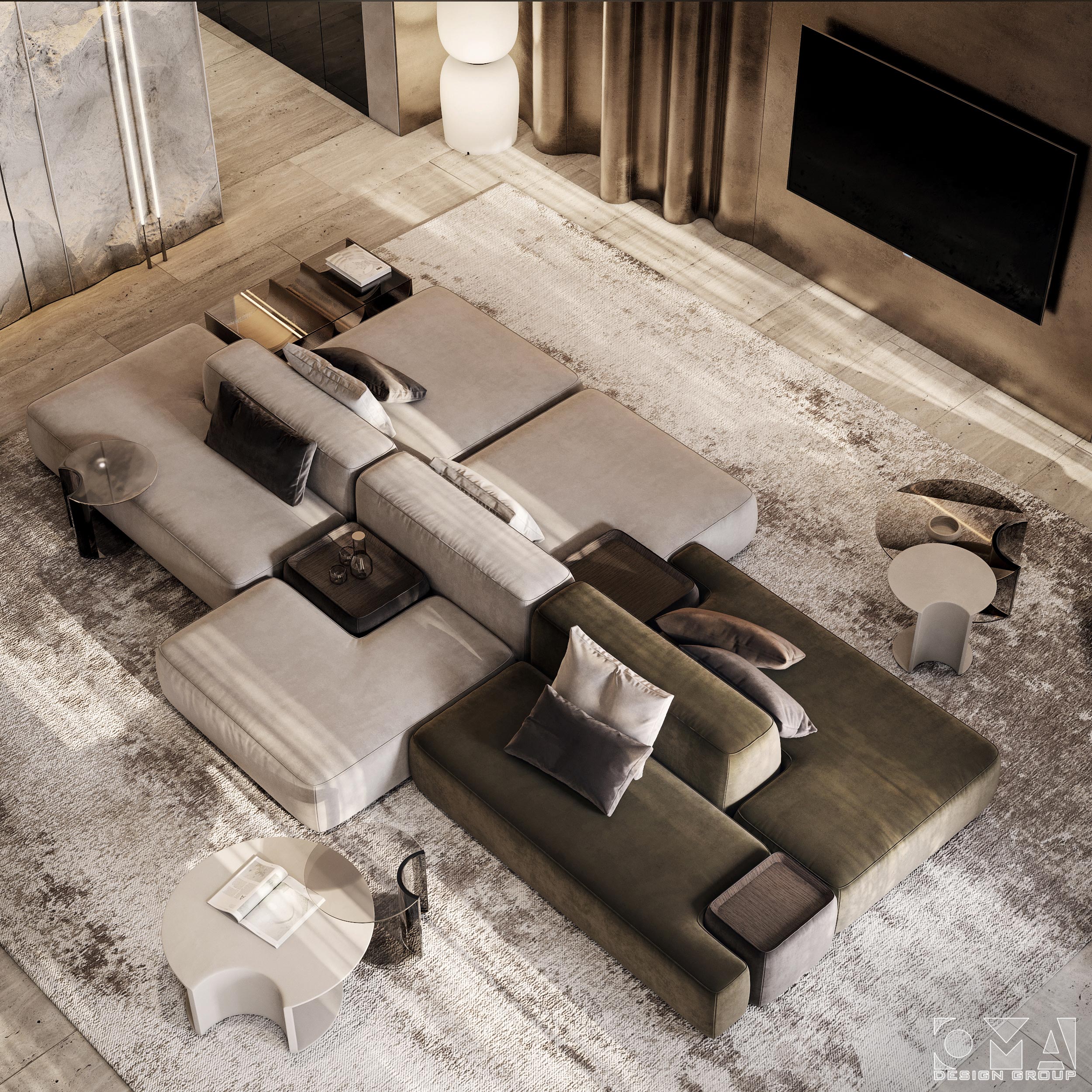 Atlantis The Royal 公寓室内设计丨阿联酋迪拜丨OMA DESIGN GROUP-26