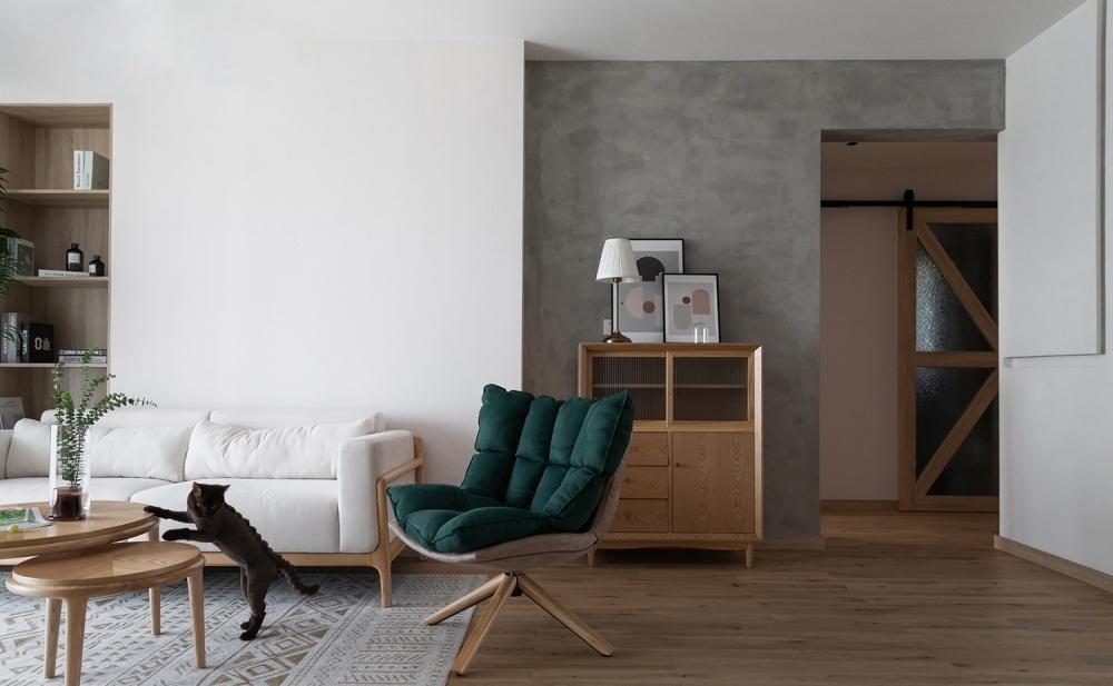 日系质感空间，材质表达纯粹情绪-7