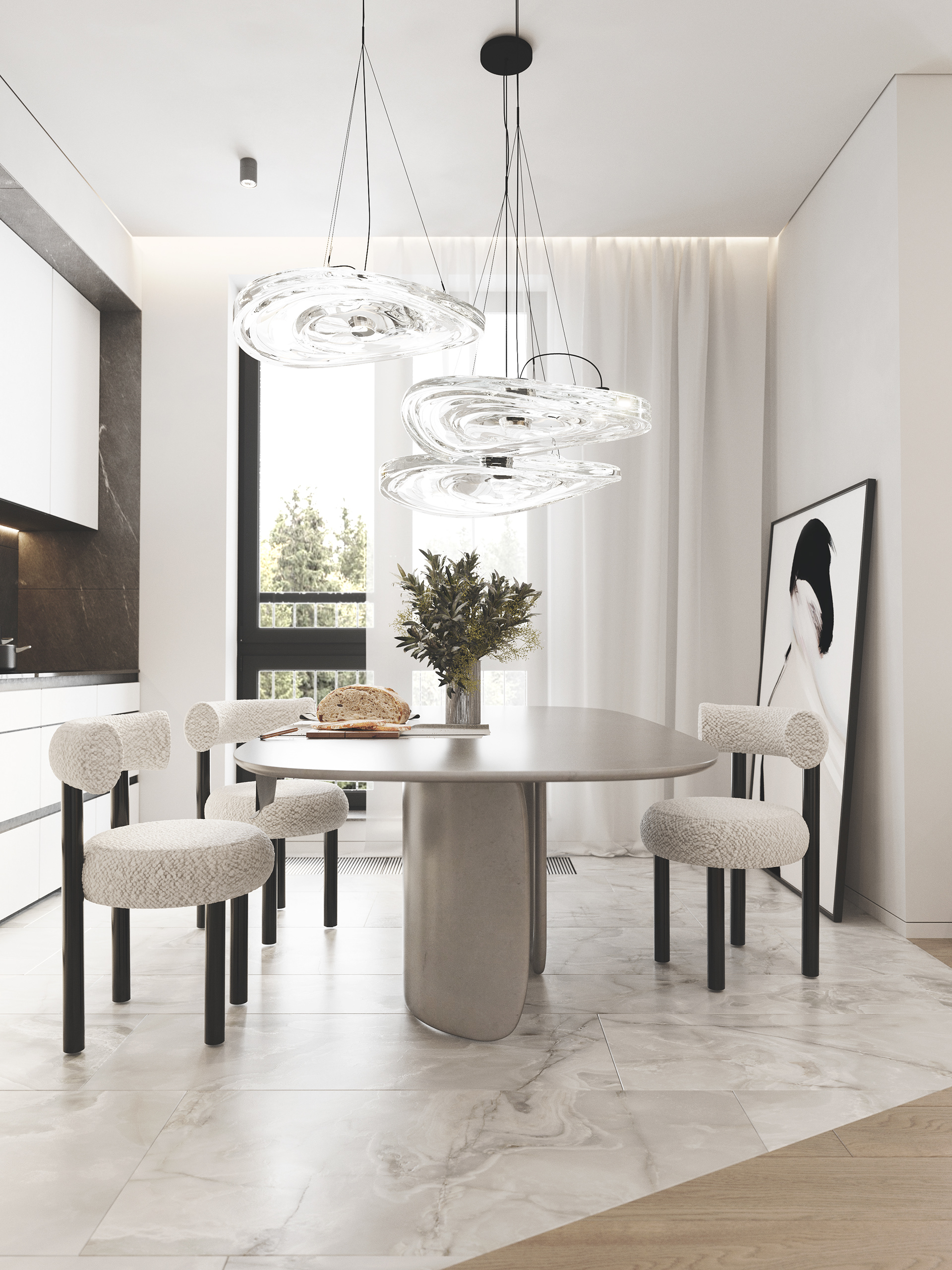 当代公寓设计项目丨俄罗斯莫斯科丨Ustimenko Elena-13