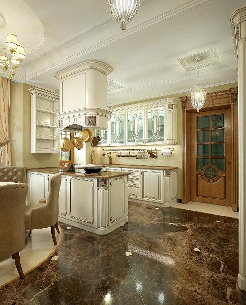 Новой Риге 890 м² 住宅室内设计项目丨拉脱维亚里加-64