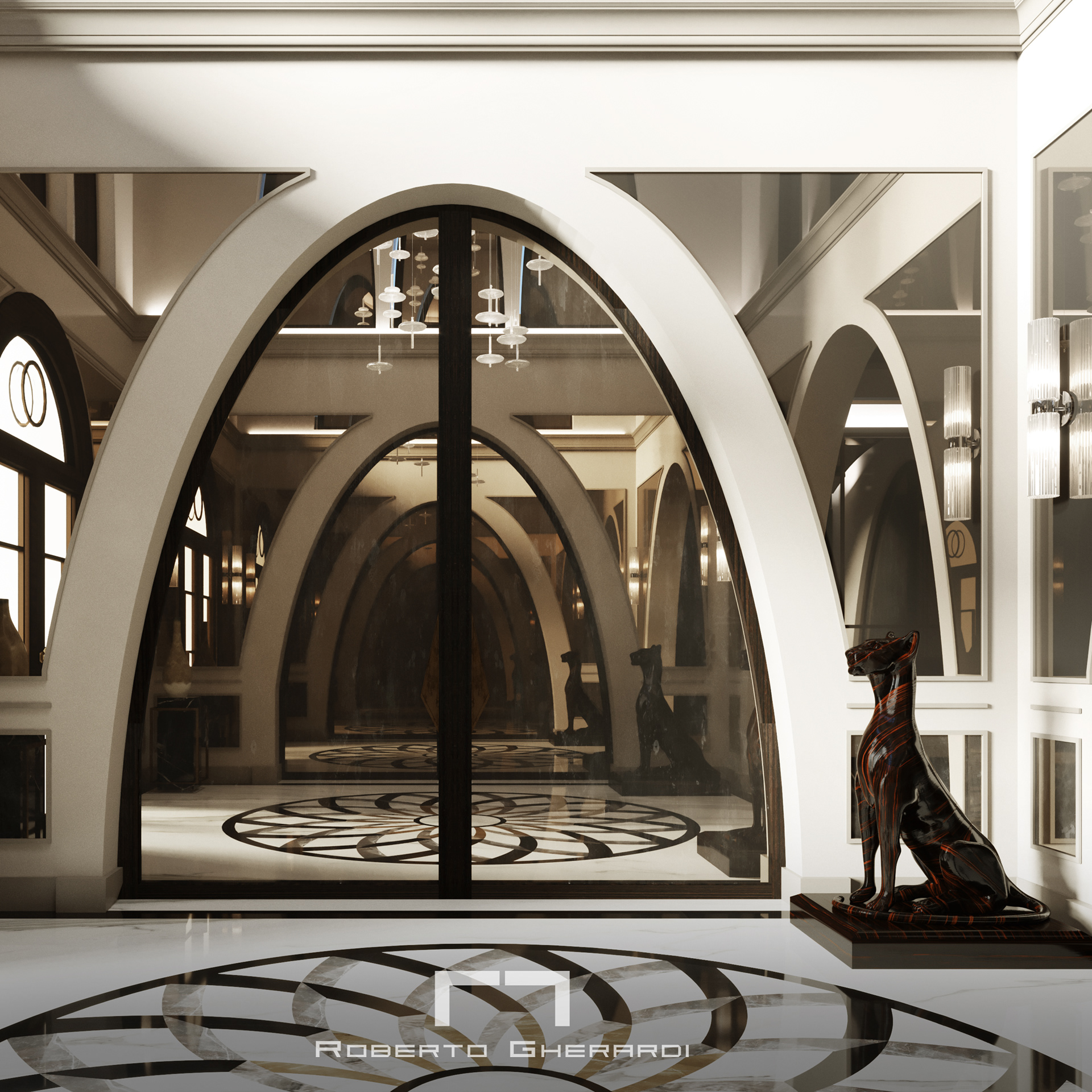 当代经典别墅丨沙特阿拉伯利雅得-14