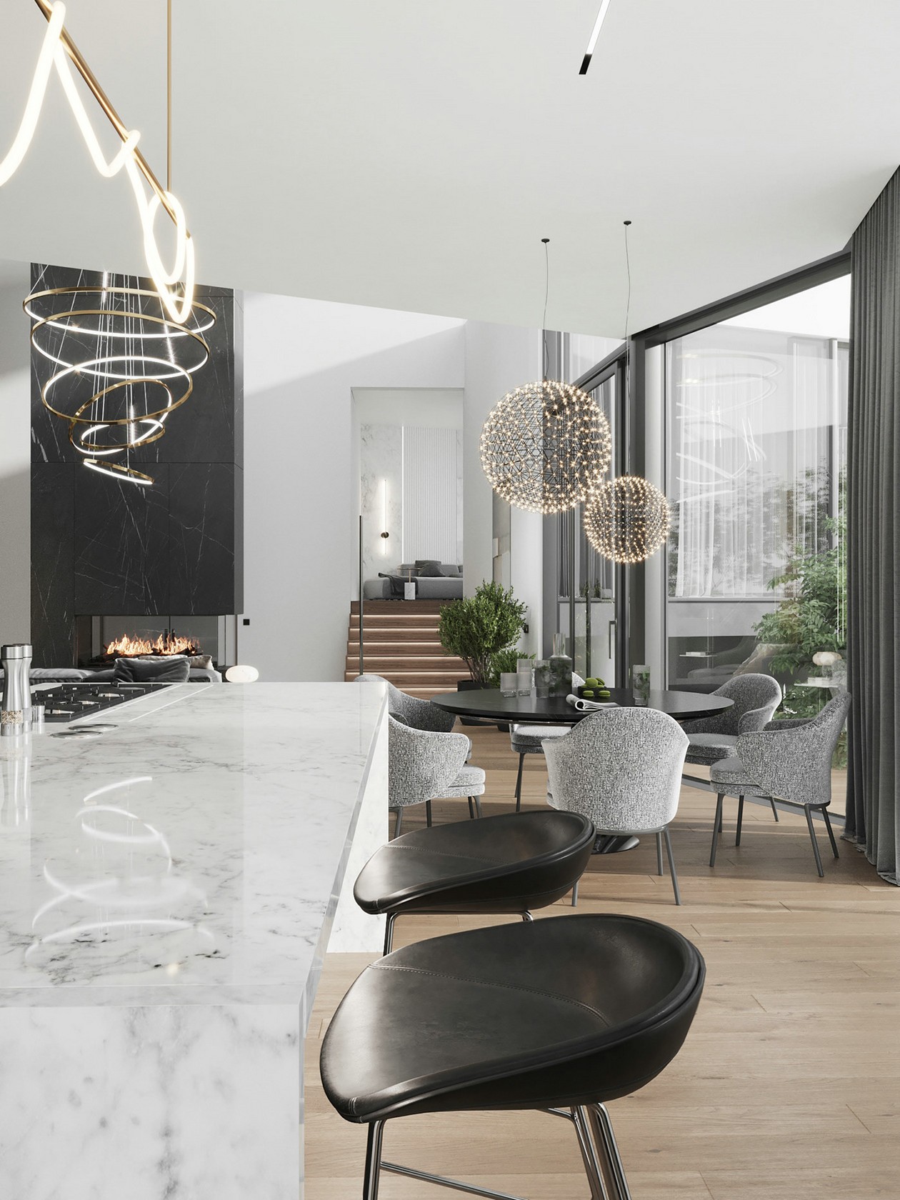 高级灰色系空间设计 辗转流年的写意之美-10