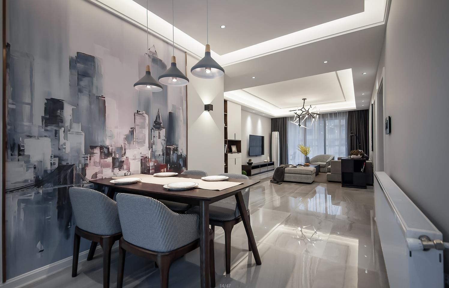 简约格调住宅  尺度空间设计-6