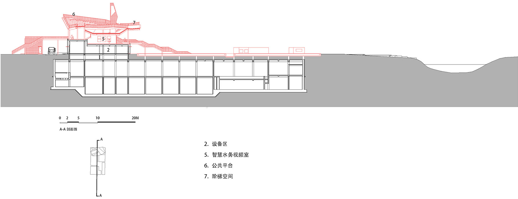 坪山阳台 & 深圳坪山河南布净水站上部建筑设计 / 南沙原创建筑设计工作室-139
