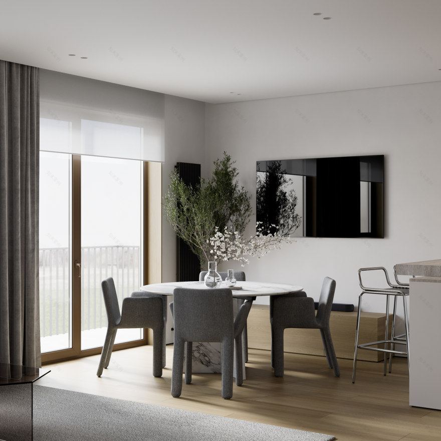 和谐公寓丨波兰华沙丨GName Architects-19