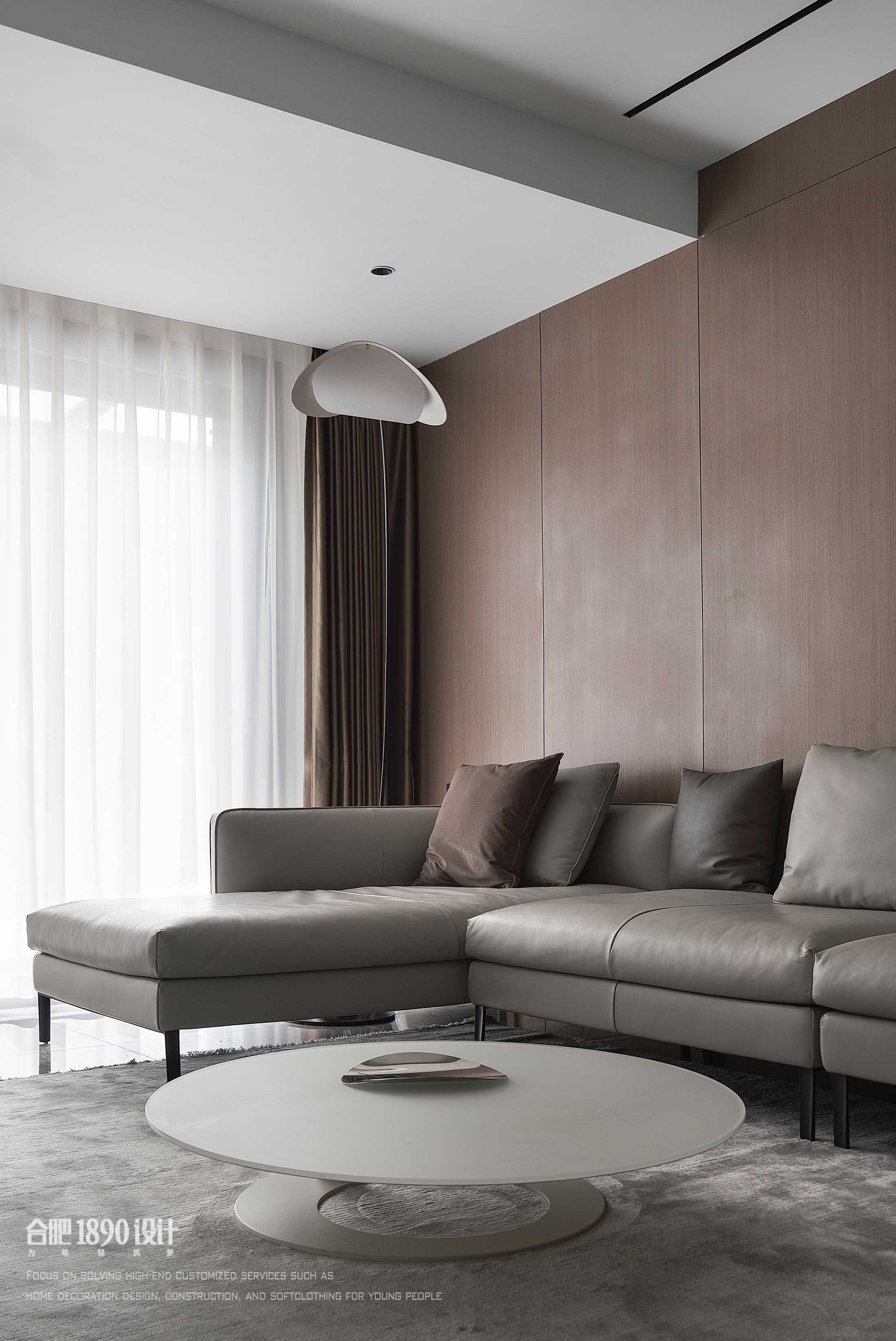 线条与块面 · 合肥西山林语低复设计丨中国合肥丨1890 设计-6