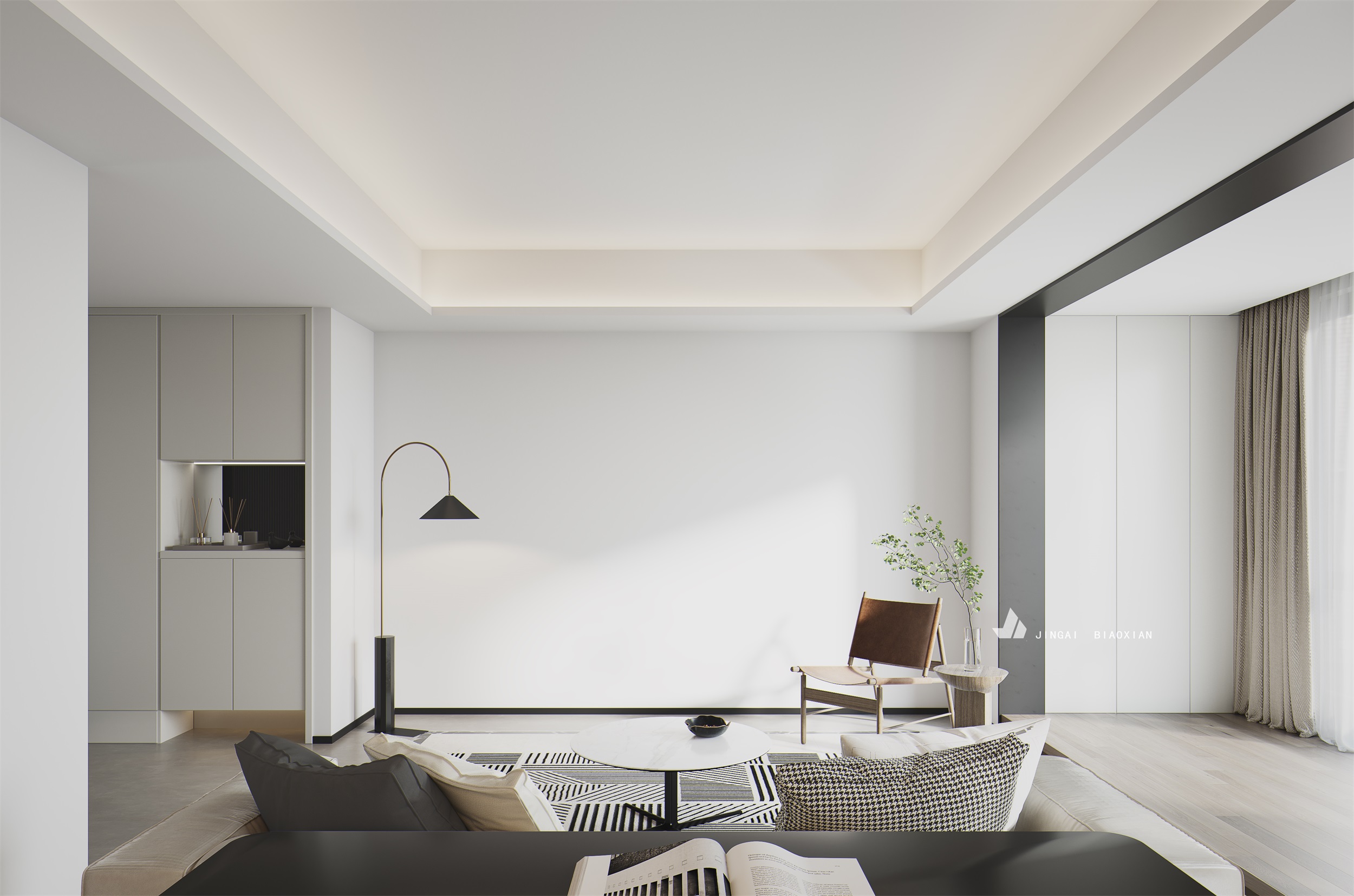 现代简约客餐厅设计案例-8