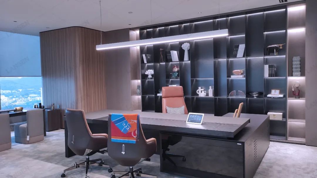 荣灿写字楼 28 楼办公空间设计丨中国惠州丨吾界空间设计-40