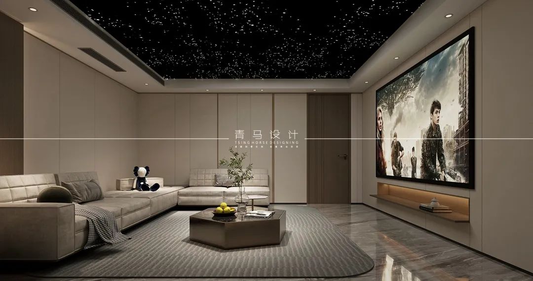 东原印未央现代下叠空间设计丨中国西安丨青马别墅设计-42