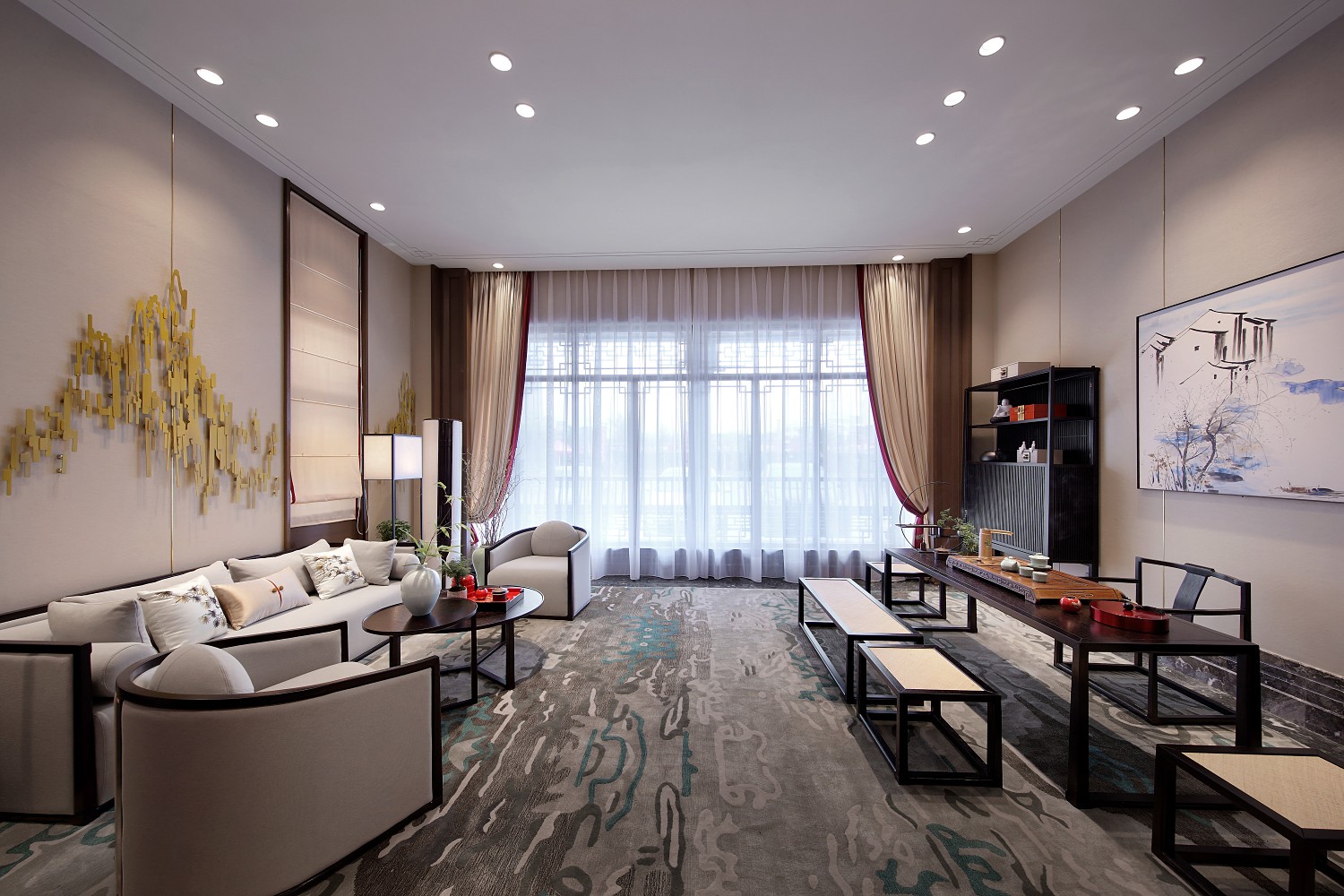 金山古镇样板房  美时美客设计-44