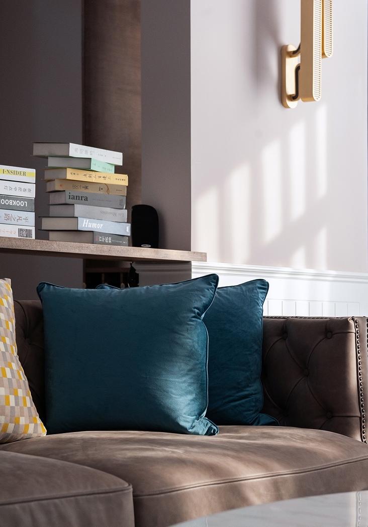 幸福格色平层设计 | 阖家欢享的温馨空间-8