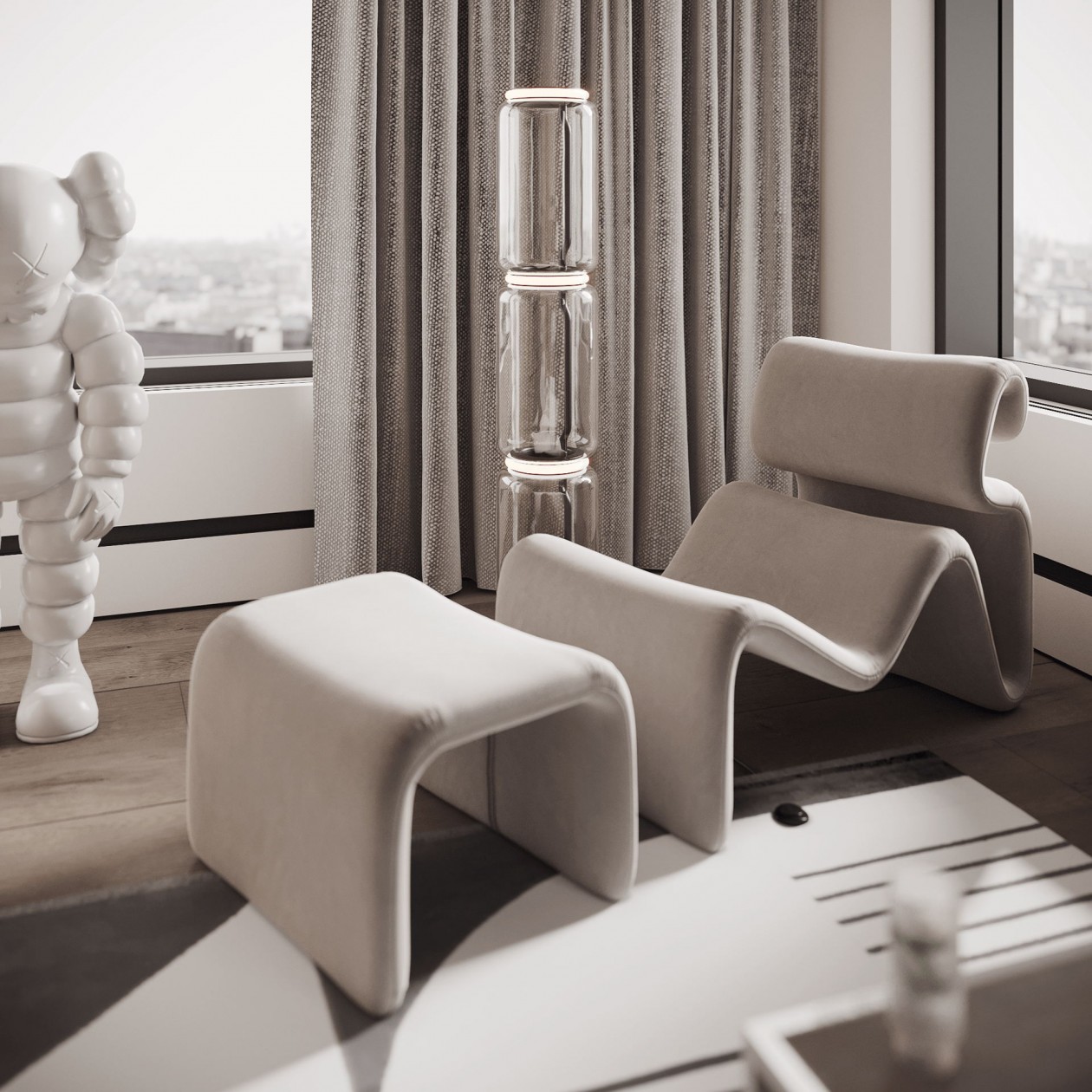 简约风公寓设计 氛围感超强，引爆潮流-20