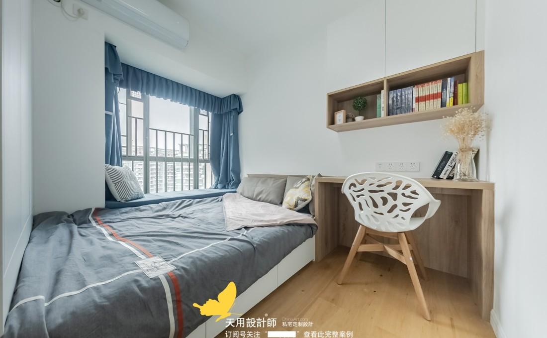 116 平北欧风三房 | 温馨舒适,橙蓝对比色增添惊喜-32