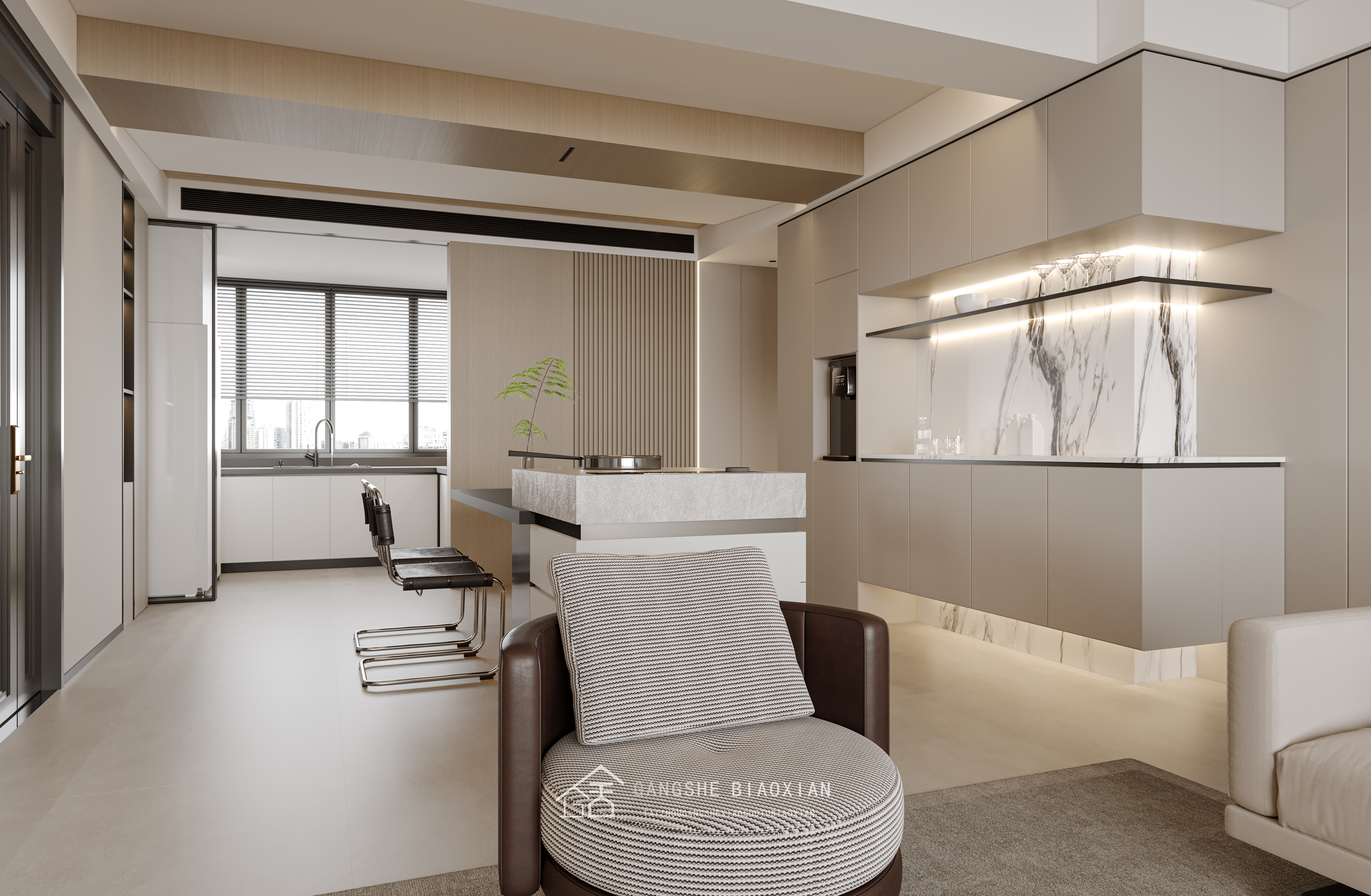 三月家装效果图合集丨冈舍效果图中端组-5