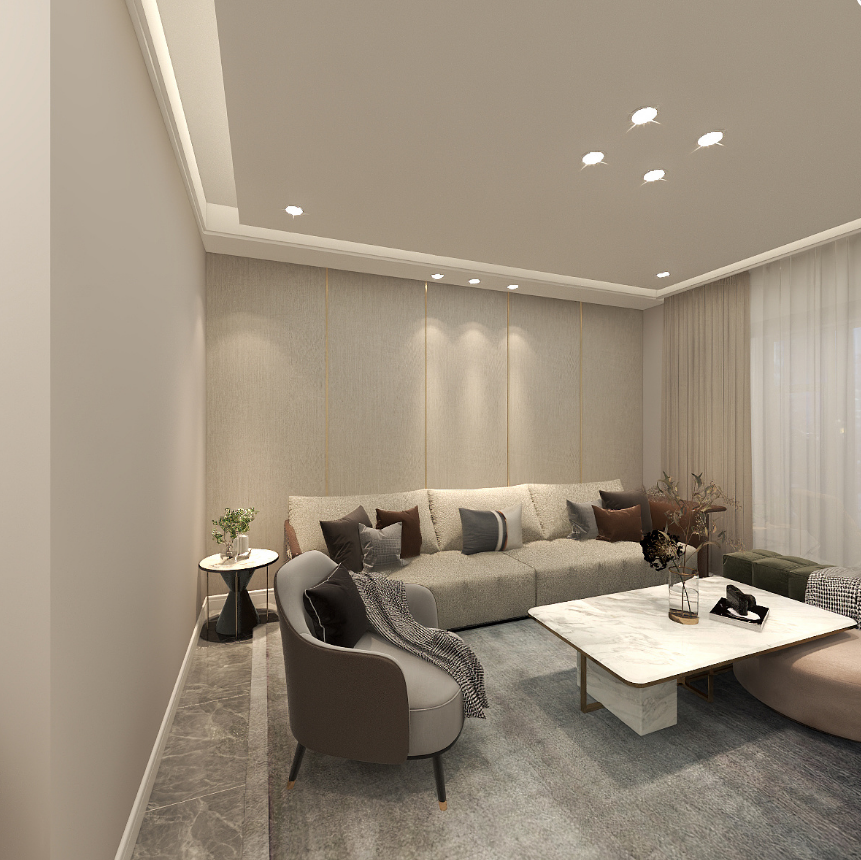 现代轻奢浪漫满屋-3