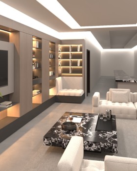 Living Room Interior Design | Modern Comfort