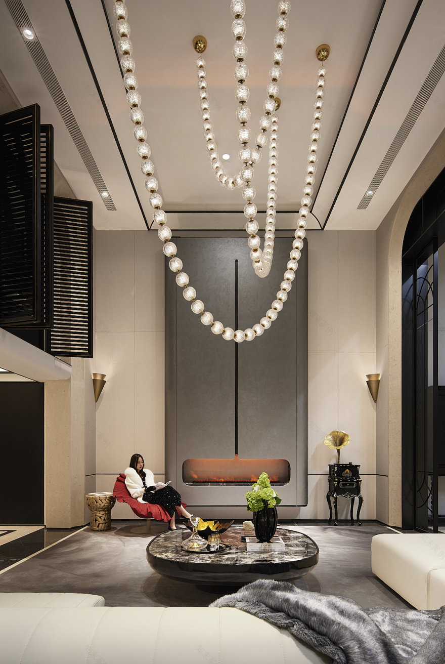 枫丹公馆 650㎡ 法式叠墅豪宅丨中国唐山丨燕语堂-31