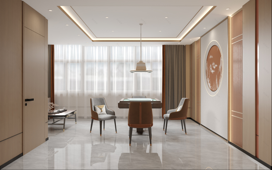 银川钏拾叁茶楼装修设计丨中国银川丨银川装修公司-37