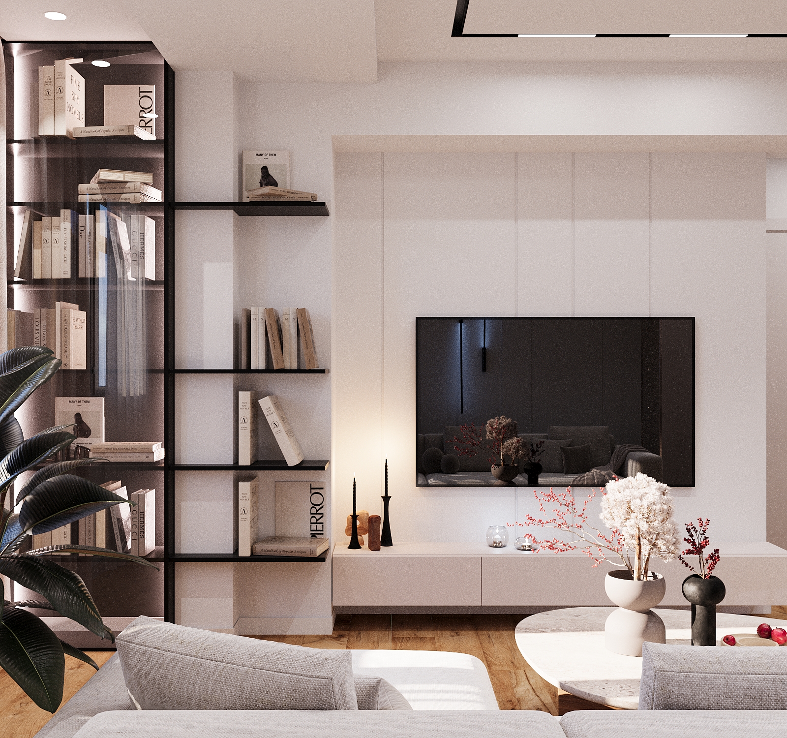 50平方米公寓设计丨亚美尼亚丨Asya Mkrtchyan,Abajyan Studio-5