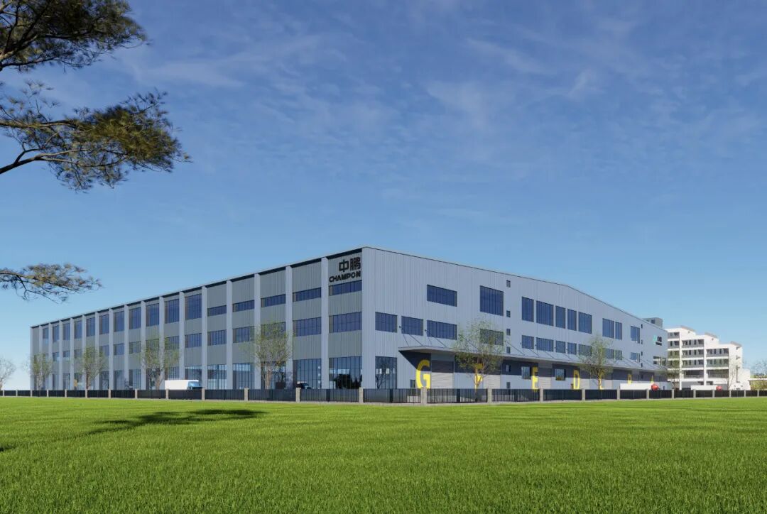 项目进展|大宸设计·中鹏数字化新工厂顺利完成主体结构封顶-24