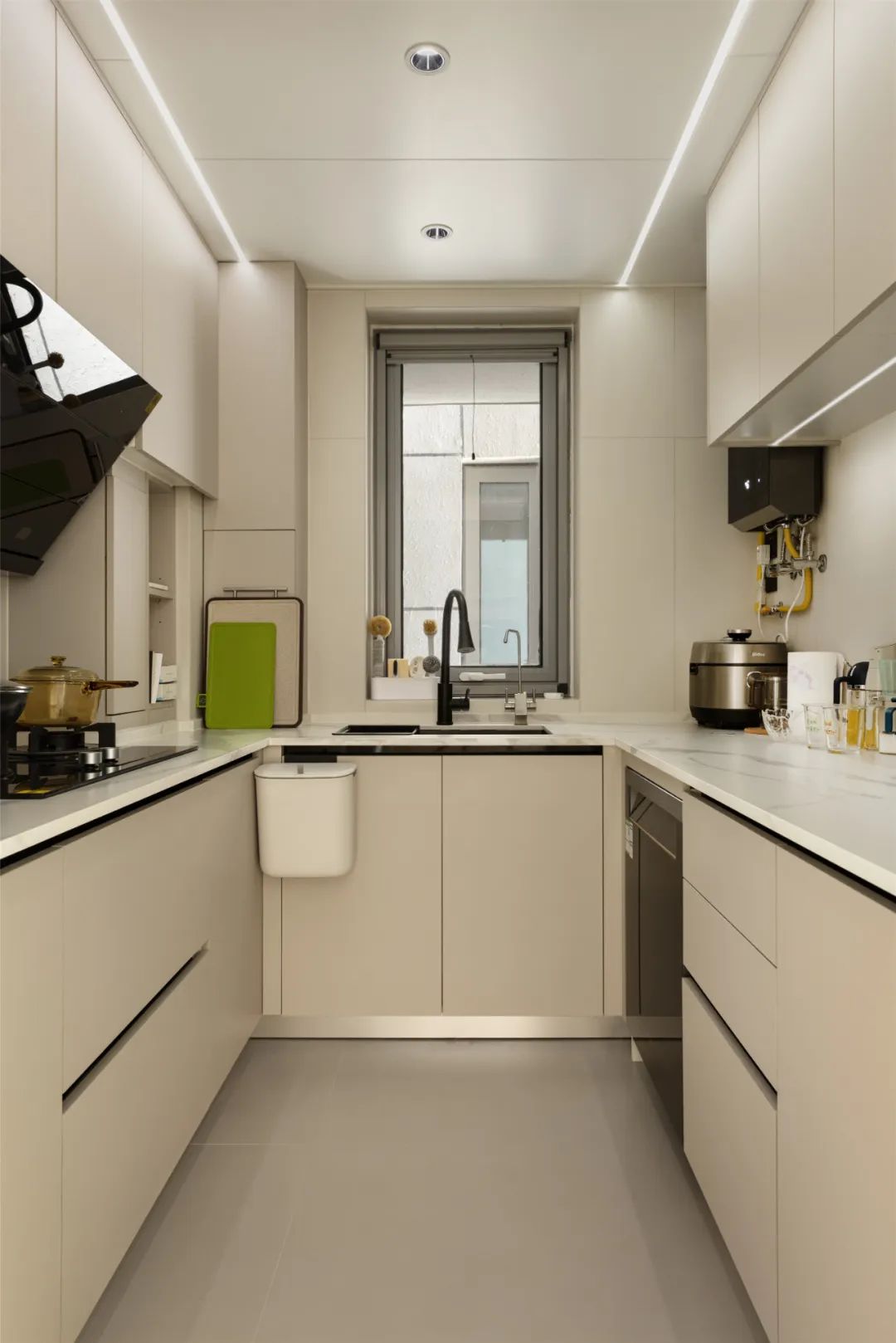 奶油极简风小户型家居-35