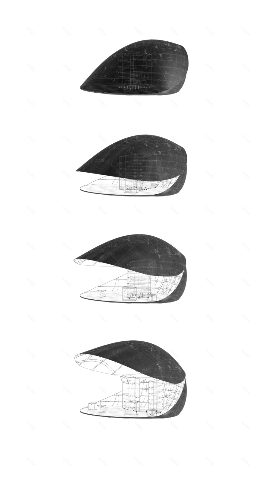 Shell Book Pavilion / LUO studio-29