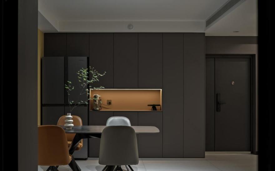 意式简约风二孩家庭的舒适美宅设计-13