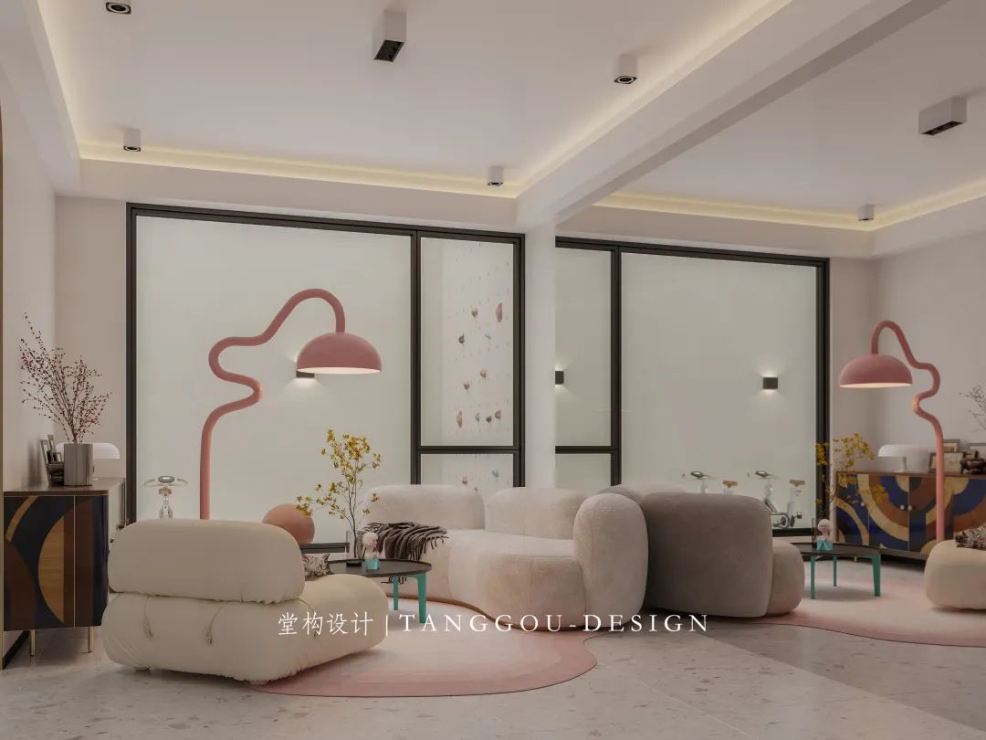 武汉 452㎡私宅别墅轻复古浪漫设计丨中国武汉丨堂构设计-44