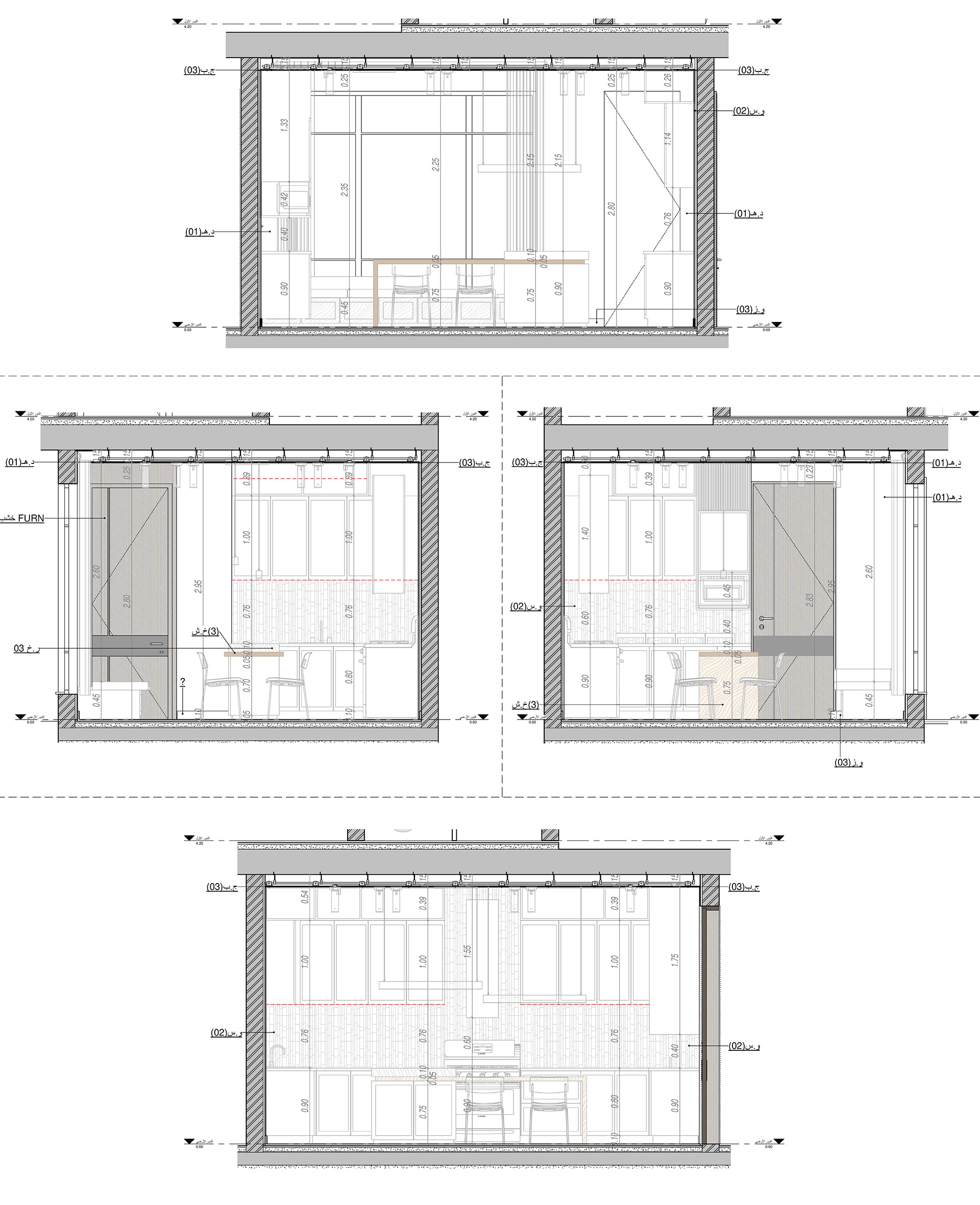 M·K· Classic Villa 室内外设计丨沙特阿拉伯丨Bariq Consultants-96