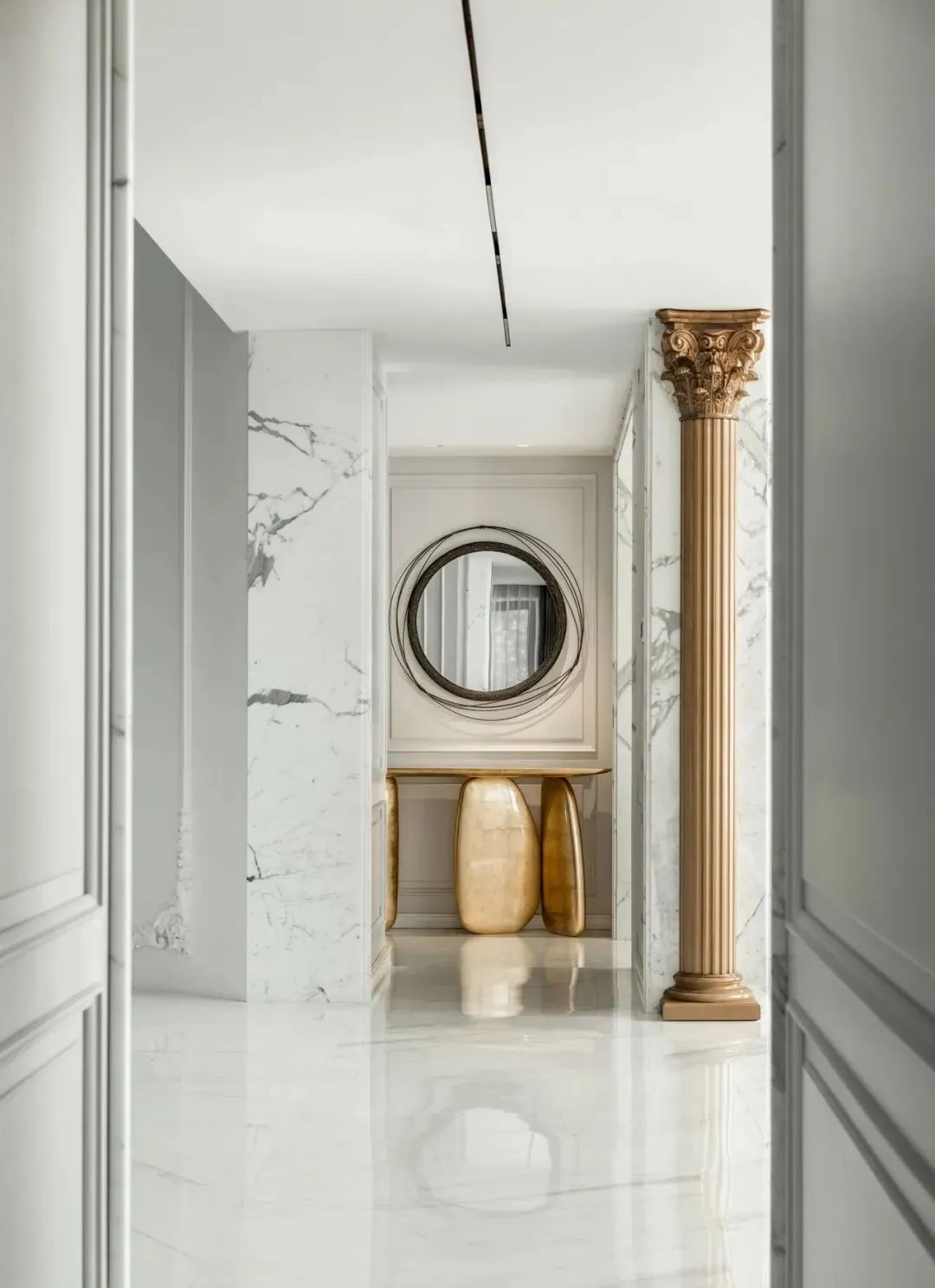 现代法式华居丨中国北京丨清美空间设计-12