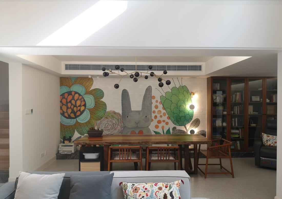 温馨日式适老居所 | 地下室采光充足,儿童元素丰富-16