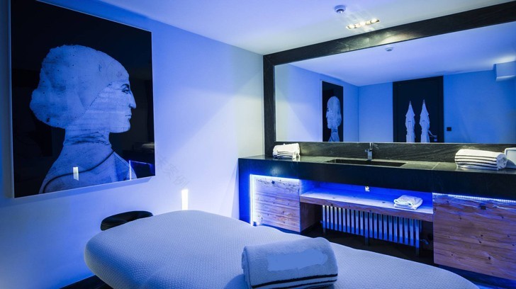 法国阿尔卑斯山豪华小木屋设计-21